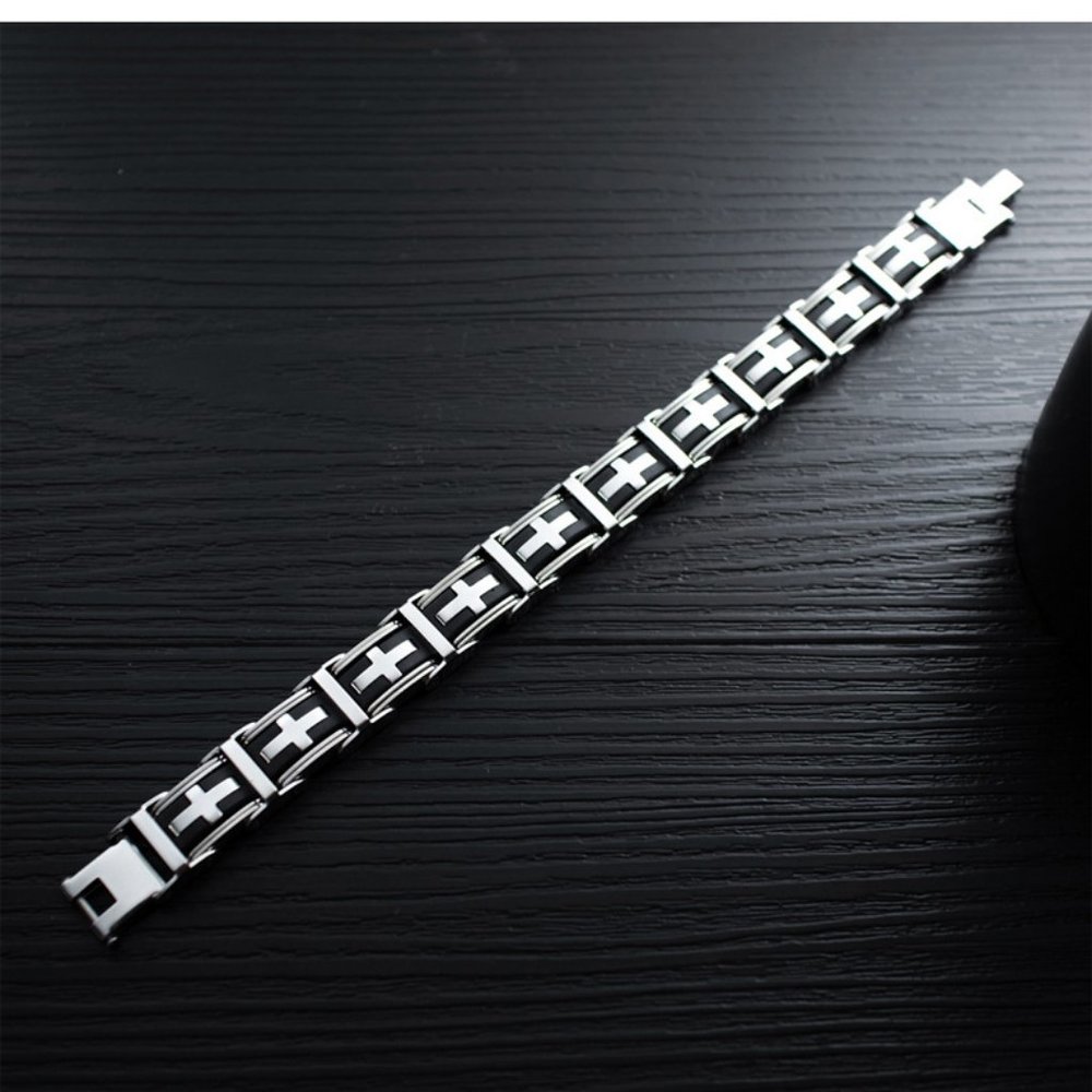 men cross bracelet - Picture 3 of 4